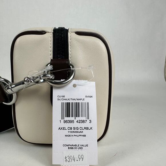 COACH  CU195 Axel Crossbody Bag In Colorblock - Picture 10 of 12